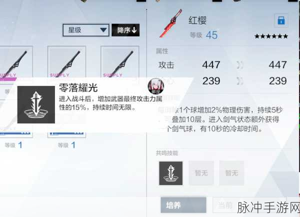 战双帕弥什深红之渊武器选择与共鸣属性推荐攻略