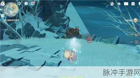 原神手游攻略,揭秘寒天之钉深赤之石位置