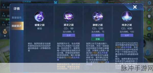 王者荣耀深度攻略，探寻伽罗之箭的奥秘