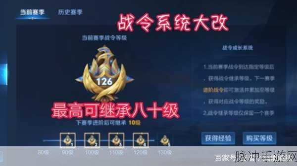 王者荣耀荣耀战令分类大揭秘,不同等级奖励与玩法全览