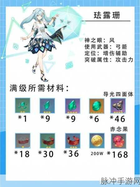原神新角色珐露珊武器搭配深度解析