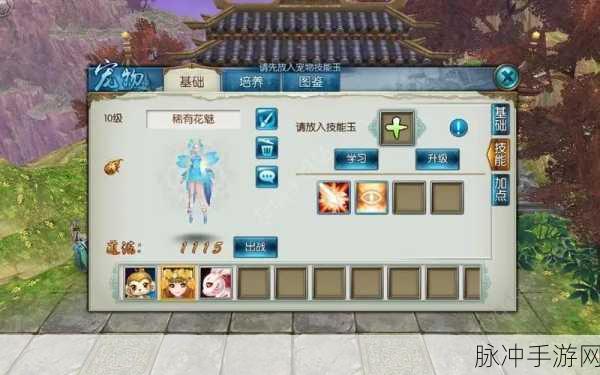 诛仙手游稀有花魅捕捉全攻略,如何轻松捕获稀有宠物