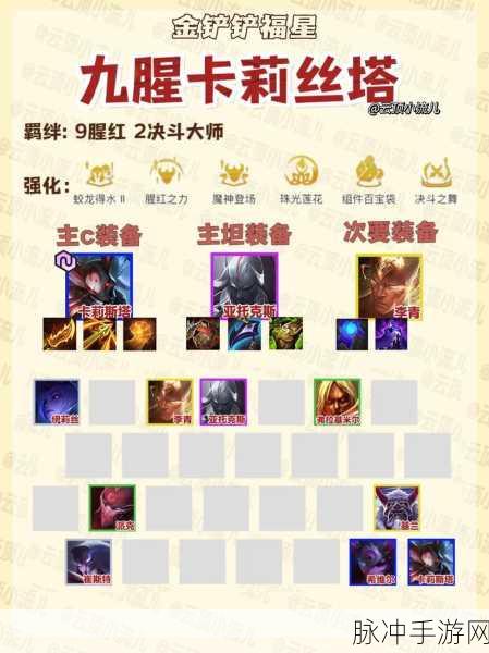 金铲铲福星版本深度攻略，揭秘四费卡的全部强势阵容