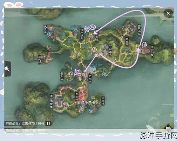 一梦江湖手游玩家指南，揭秘如何找到并前往神秘地点点香阁