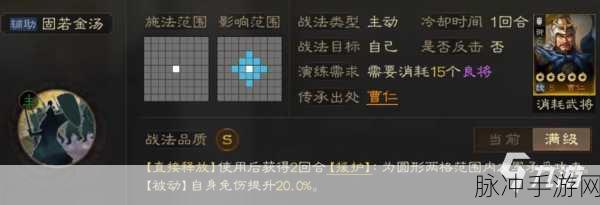 三国志战略版曹仁战法深度解析与推荐