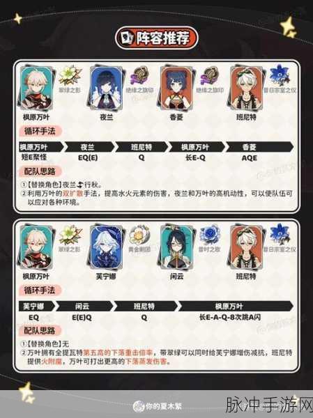 原神角色深度解析,桐生万叶技能与天赋命座效果全攻略