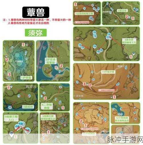 原神中蕈兽在各种状态下的掉落物品全解析及详细介绍