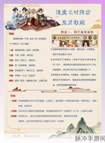 阴阳师痴之阵副本攻略，强势灭火心得与通关秘籍全面分享