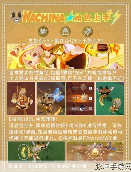 原神卡齐娜圣遗物搭配深度攻略