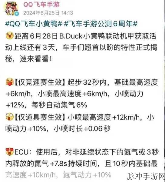 QQ飞车手游探险鸭技能全攻略,解锁速度与激情的萌宠秘籍