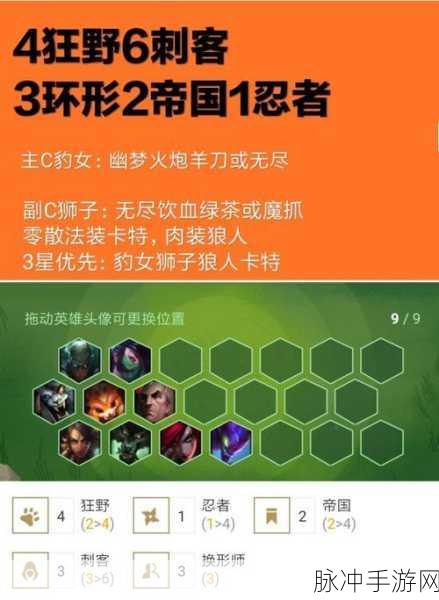 LOL云顶之弈刺客忍者最强阵容深度剖析