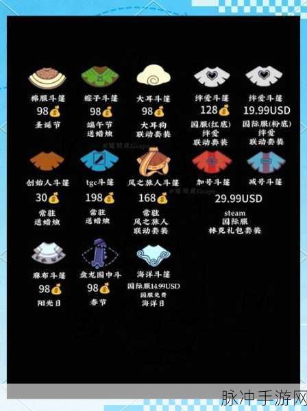 光遇圣诞节物品价格全解析,手游公司攻略指南