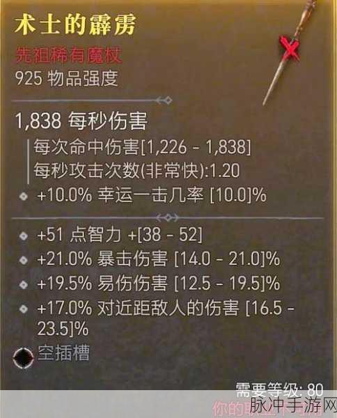 暗黑黎明深度解析,疯子布尼尔四级进阶装备全面介绍及亮点揭秘