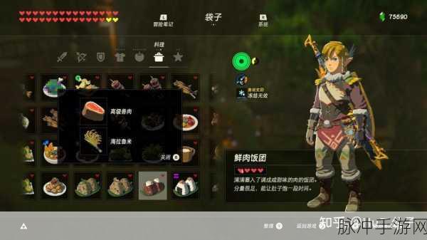 塞尔达传说，荒野之息火辣海陆煎烤全攻略——材料详解与制作指南