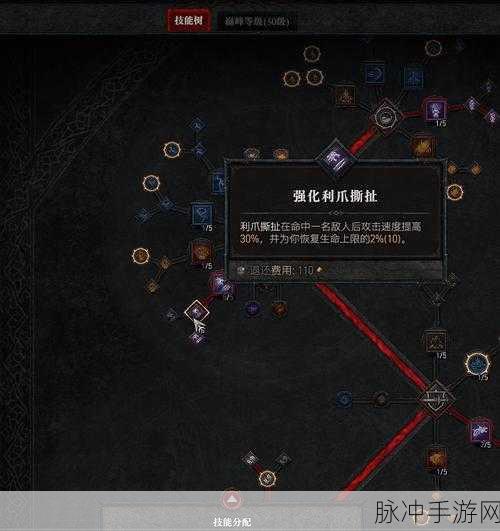暗黑破坏神4德鲁伊熊技能选择与详解，打造无敌熊战士的攻略秘籍