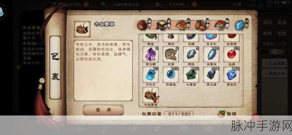 烟雨江湖塞北地图装备饰品缝纫攻略手册——详解最新版装备选择与获取方法