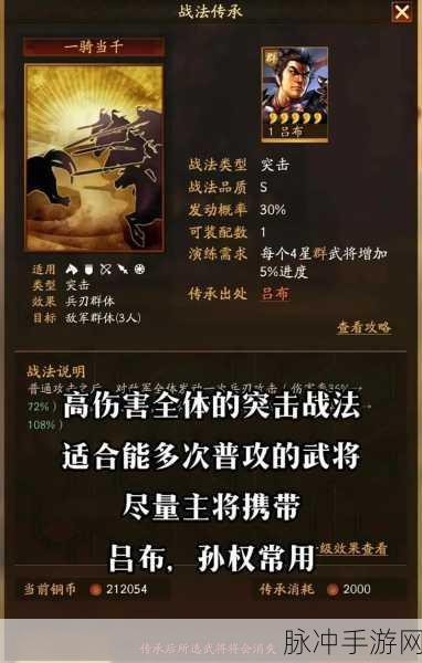 三国志·战略版武将升级全攻略,打造无敌战将的秘籍