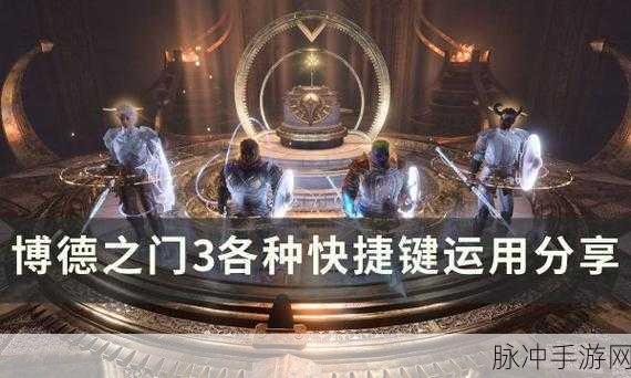 博德之门3快捷键全面汇总,掌握实用快捷键,提升游戏效率