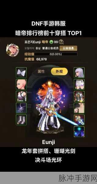 DNF手游韩服0氪职业排行深度解析