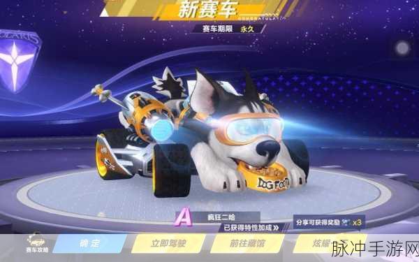 QQ飞车手游B车路霸性能深度解析与高效解锁攻略