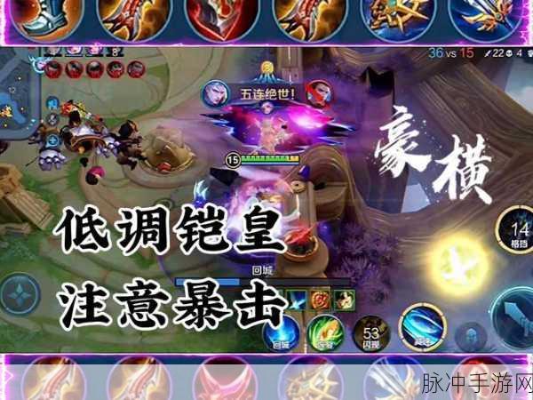 王者荣耀高手必备,揭秘反甲刺甲出装秘籍,助你战场无敌!