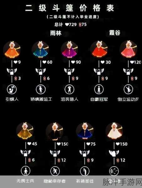 光遇白色斗篷先祖揭秘，兑换攻略与游戏魅力探索