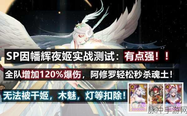 阴阳师SP辉夜姬御魂搭配全攻略,解锁最佳组合与实战运用