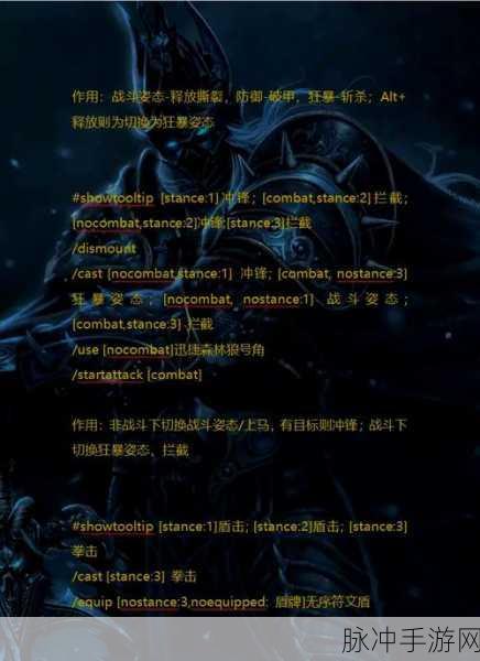 2025年魔兽世界手游版宏命令深度解析,玩家必备攻略!