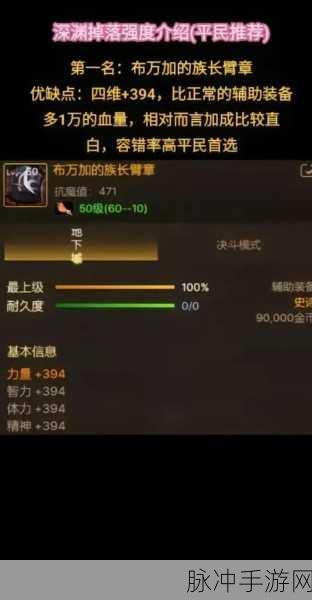 地下城与勇士手游异界套属性全解析