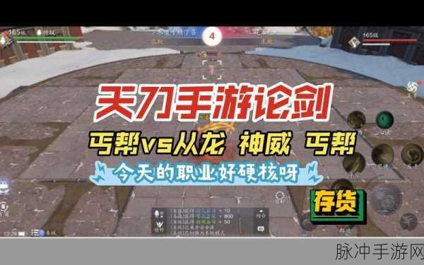 天涯明月刀手游丐帮论剑连招深度解析与推荐