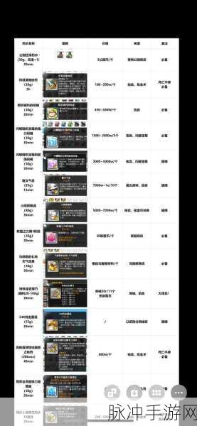 冒险岛深度攻略,Buff增益效果的价值与运用策略