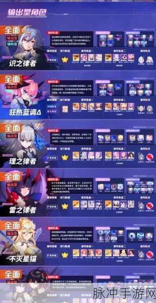 崩坏3深度攻略，崩坏三女武神排名全解析