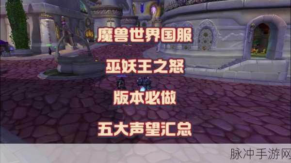 魔兽世界手游攻略,银色北伐军声望速刷秘籍全面解析