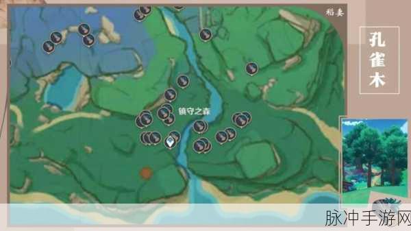 原神砍树攻略,最佳地点与木材分布全揭秘