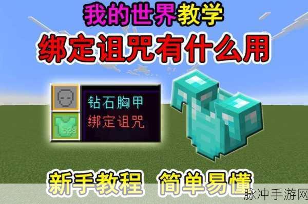 我的世界绑定诅咒附魔深度解析,看完这篇攻略你就全懂了