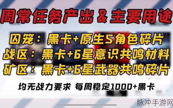 战双帕弥什游戏中黑卡的优化使用全攻略，最大化黑卡收益指南