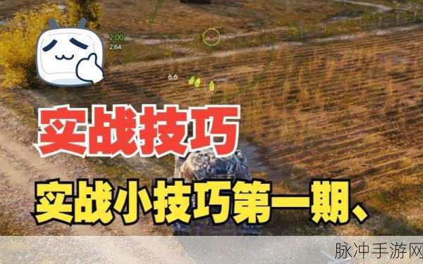 坦克世界手游火炮瞄准技巧,详解操作按键与实战方法