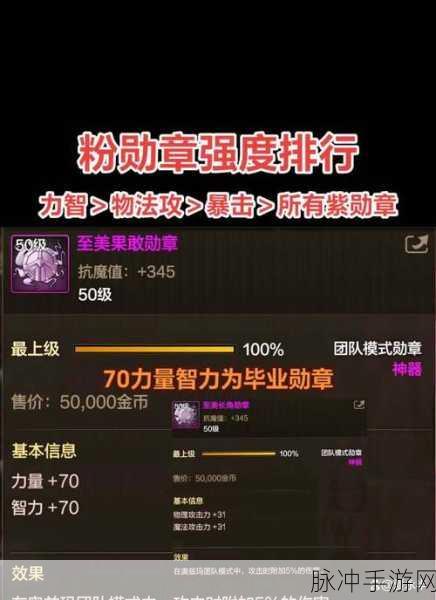DNF手游团本勋章选择，力量与攻击的终极对决