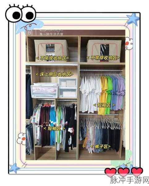 收纳换装高手,打造你的梦幻衣橱,轻松玩转收纳整理