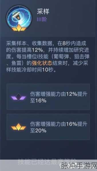 黎明之海弹药学家技能搭配深度攻略，解锁战斗潜能