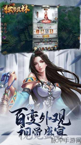 独剑天下手游震撼登场，剑指江湖，开启争霸武林新纪元