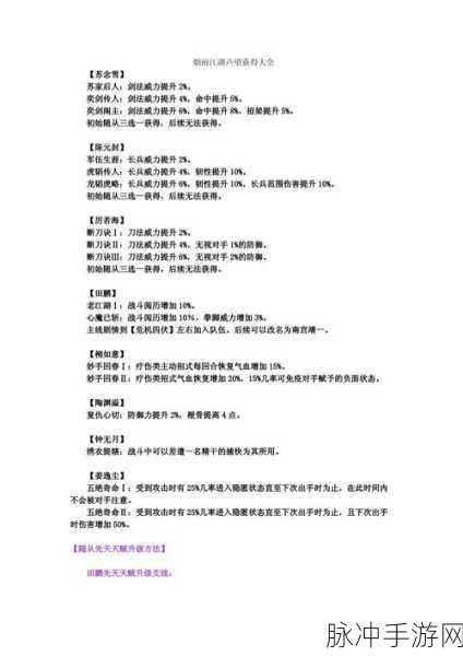 烟雨江湖快速累积100声望的全面攻略