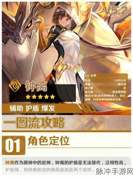 原神钟离UP池角色全解析，谁将与你并肩作战？
