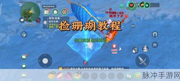 探索创造与魔法的深海秘境，海洋小宝藏沉眠之海位置全解析