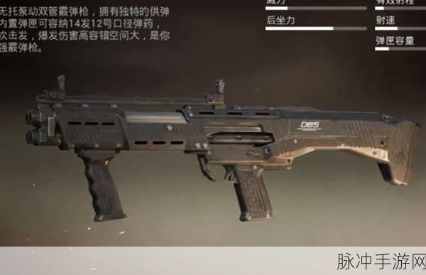 和平精英DBS霰弹枪伤害深度解析，手游公司视角下的攻略数据
