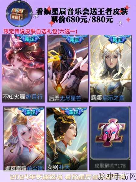 王者荣耀,璀璨星辰下的限定皮肤,王者首选的荣耀之路