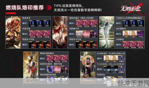 无期迷途深度攻略，揭秘殒命之途烙印属性与图鉴