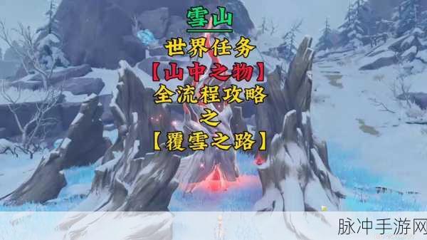 原神解冻所有碎片任务全攻略,解锁雪山之巅的奥秘