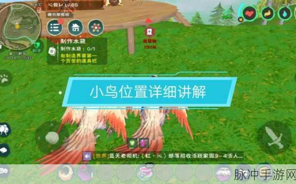 创造与魔法,云斑鹦鸟饲料制作全攻略