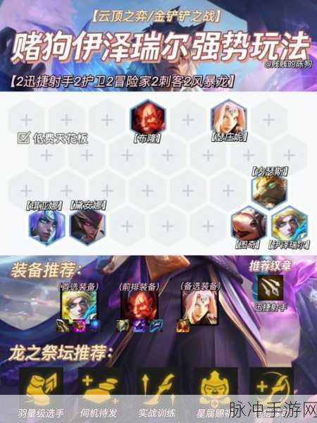 金铲铲之战护卫EZ阵容玩法深度解析,掌握强力组合,驰骋战场